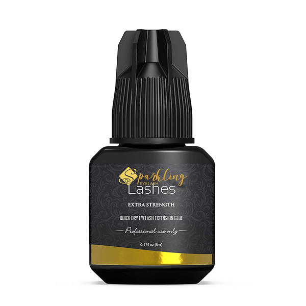 Wat moet ik doen als er wimperlijm in mijn ogen komt?