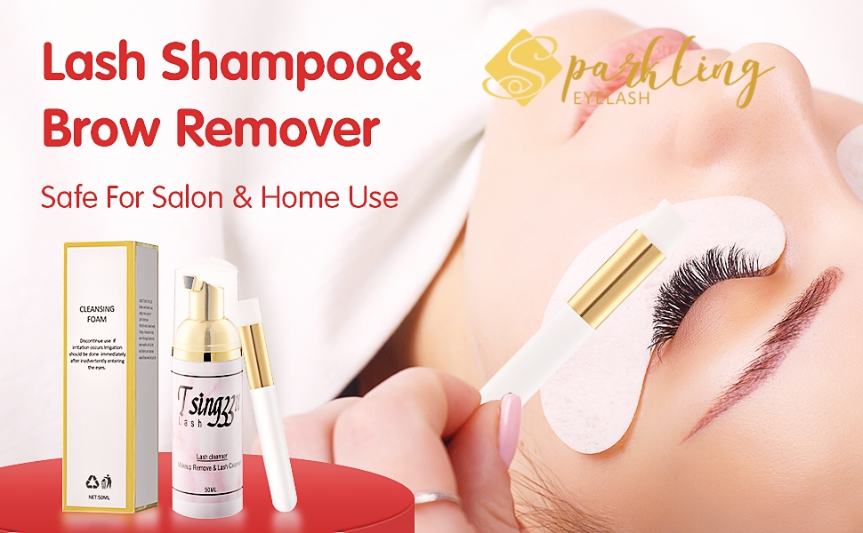 Private Label wimperextensionsreiniger: Sparkling Eyelash®