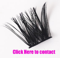 Bereik een verbluffende look met wimperclusters en pluizige wimperextensions