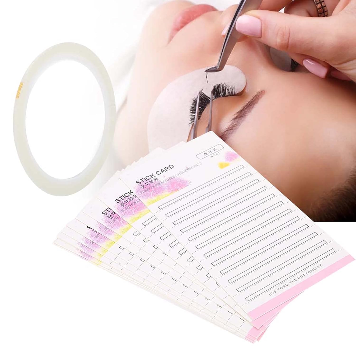 Valse wimperfans papieren kaart - de ultieme oplossing voor opslag van wimperverlengingen