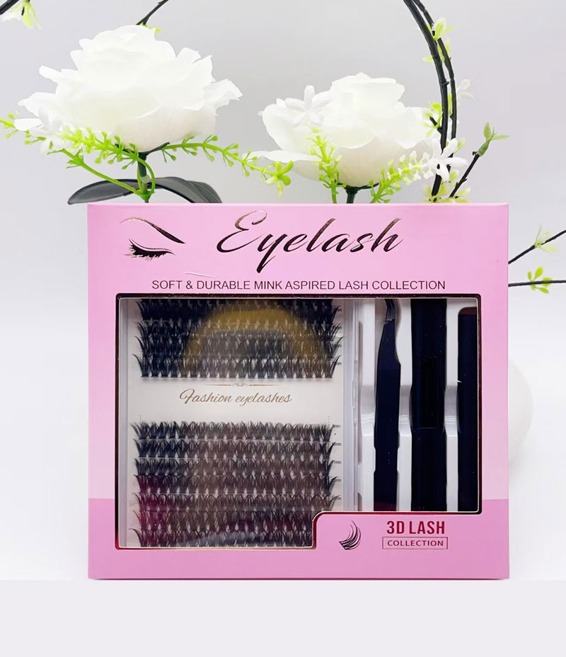 Hoe u perfecte wimpers kunt bereiken met lijm en clusters