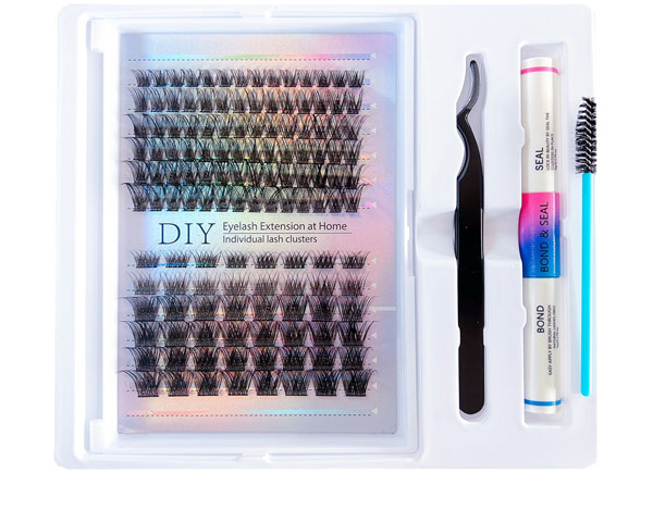Beste Pingdu Sparkling Eyelash®-producten voor natuurlijk ogende doe-het-zelf-minkwimperextensies