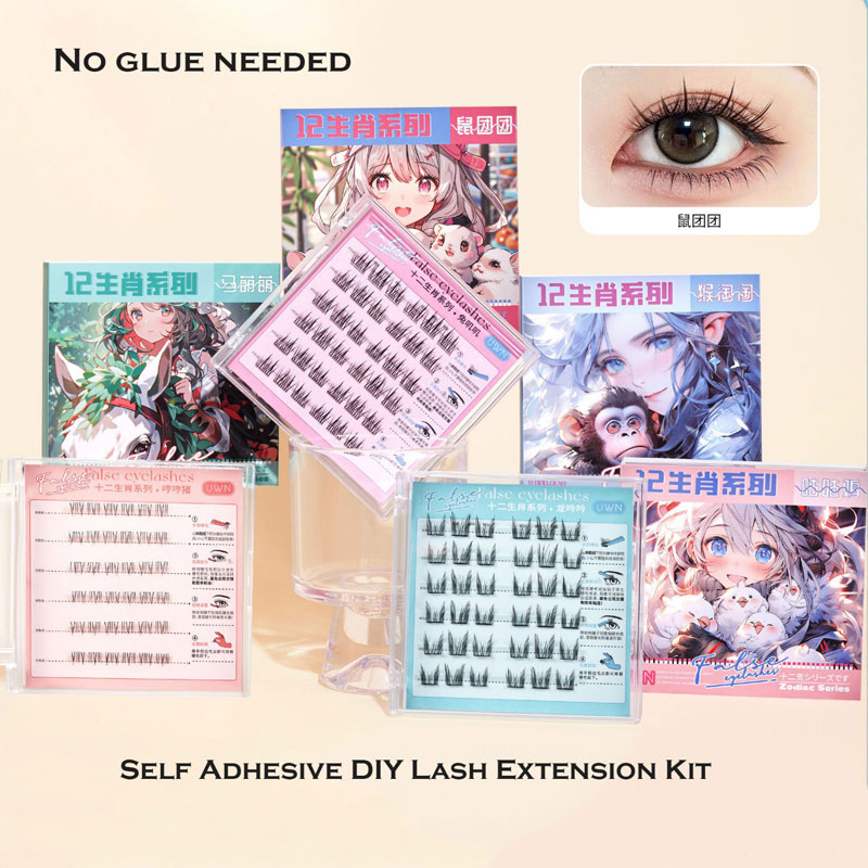 Met een DIY Lash Extension Kit kun je de perfecte wimpers krijgen zonder lijm!