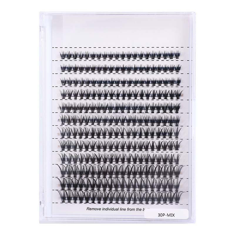 30D Curl 9-16 wimperclusters van gemengde lengte