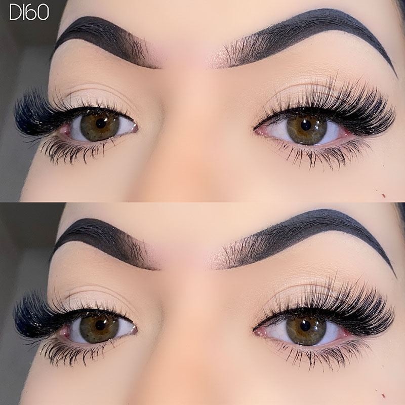 Wimpers Faux 3D Mink Lashes Kattenoogwimpers