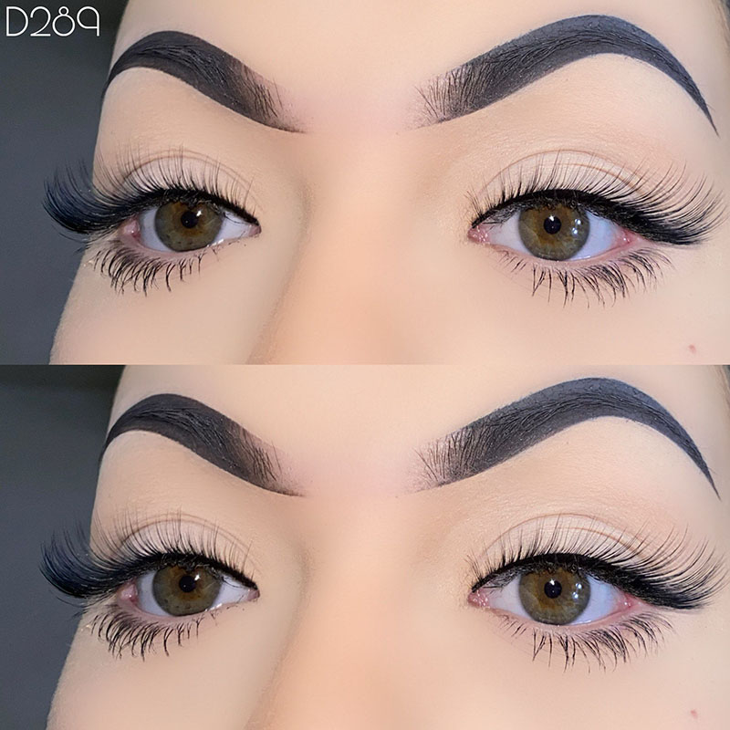 Mink Lashes Piekerige Wimpers Fox Eye Volume Lash Extension