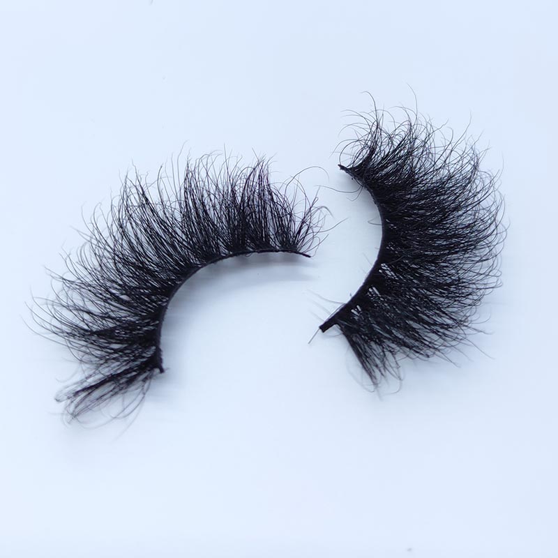Pure mink wimpers lelie Valse wimpers Fluffy 8D Faux Lashes
