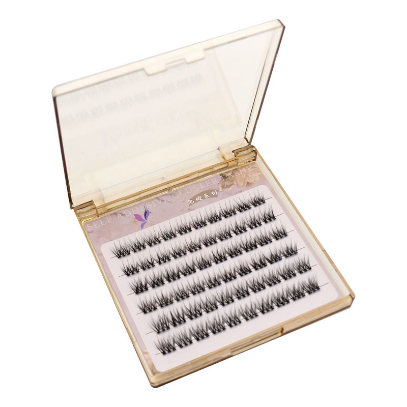 Zelfklevende wimpersextensies DIY Lash Clusters